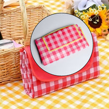 Foldable picnic blanket for beach or camping