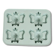 Silicone Cartoon Shape 4 Grid Ice Cube Tray Ice Cube Molds Trays Small Cubes Tray For Fridge, Flexible Silicon Ice Tray (1 pc)