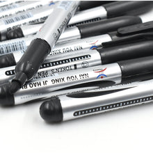 Black markers for school and office use