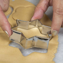 Collection of stainless steel cookie cutters