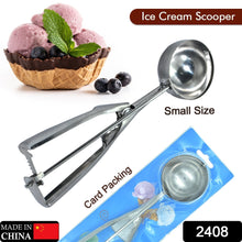 Ice cream scoop with trigger